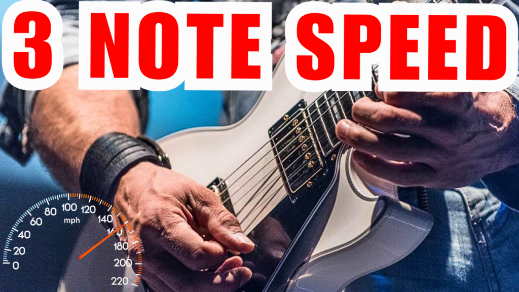 shred guitar pentatonic speed lesson
