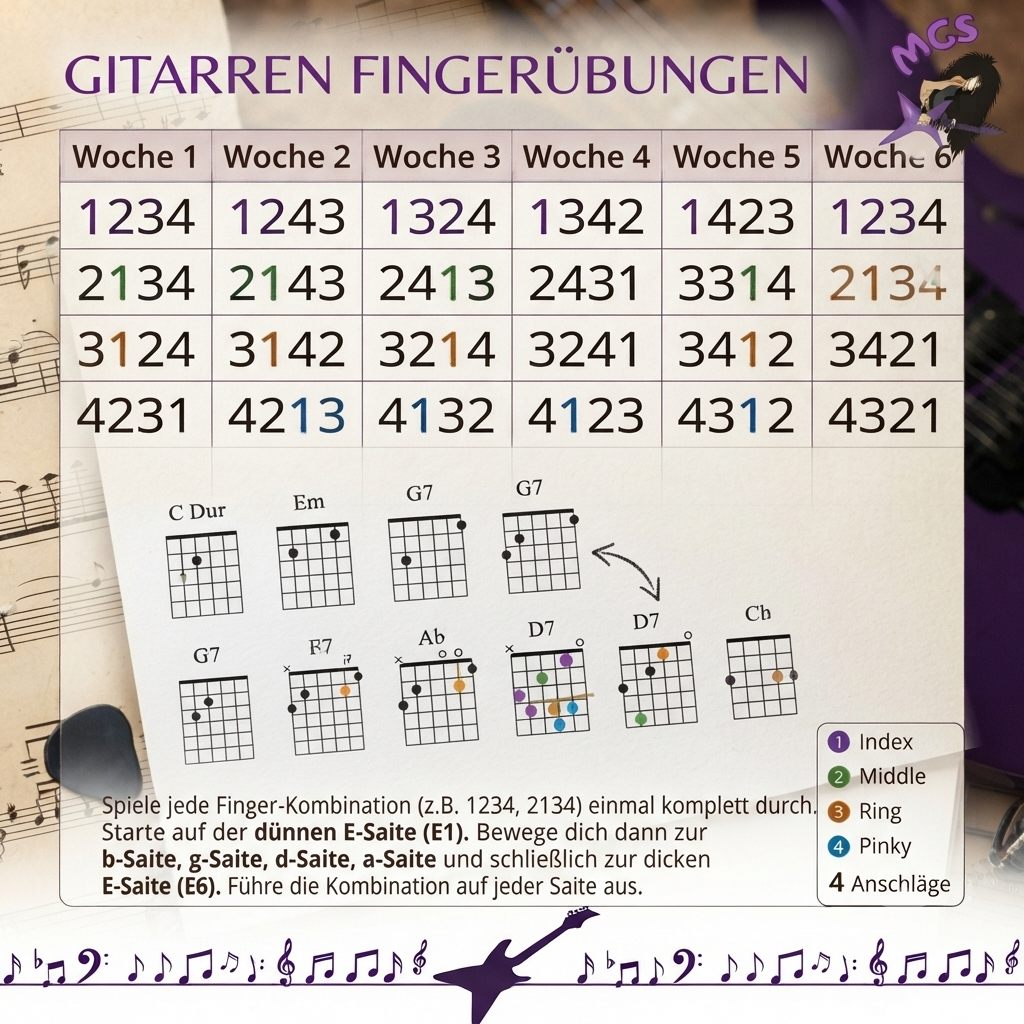 fingerübung kachel
