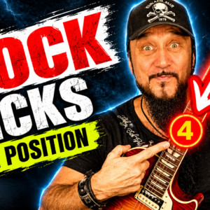 gitarre rock licks pentatonic pentatonik position 4 guitar